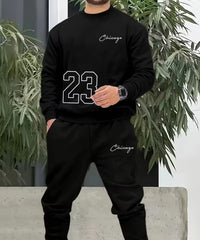 Chicago 23 Men’s Sweatshirt & Jogger Winter Set