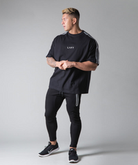 Double Stripe Half Sleeve T-Shirt