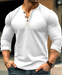 FlexCore Henley Long Sleeve