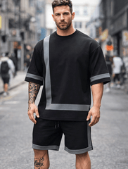 Men's Oversized Tee & Shorts Set