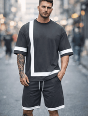 Men's Oversized Tee & Shorts Set