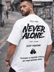 Never Alone Statement T-Shirt