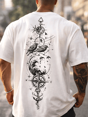 Raven Shield Oversized T-Shirt
