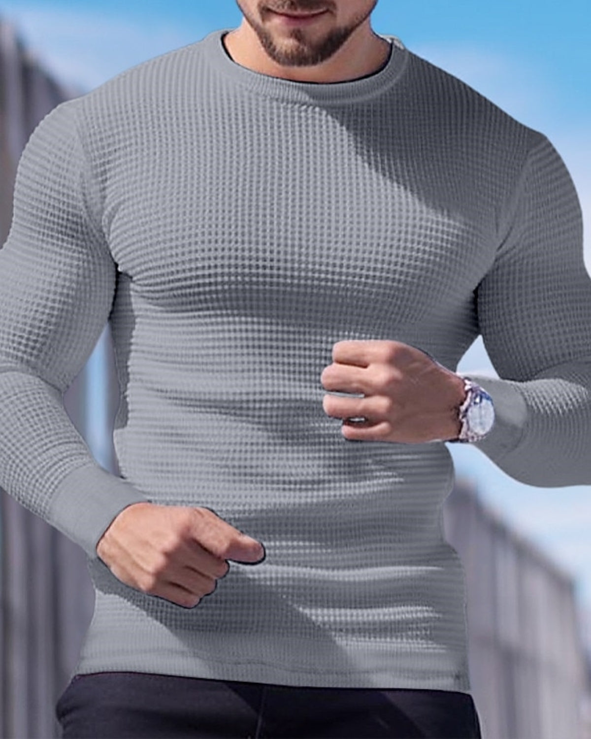 HexaFit Waffle Tee