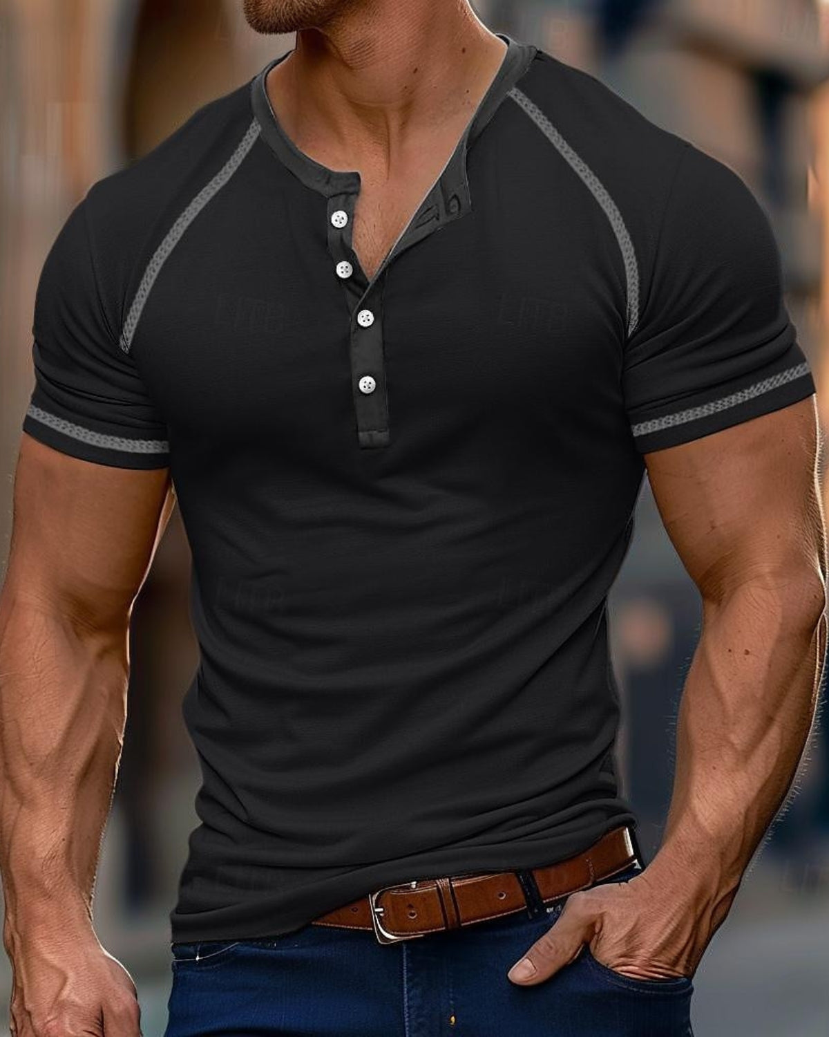 Rogue Crew Henley Tee