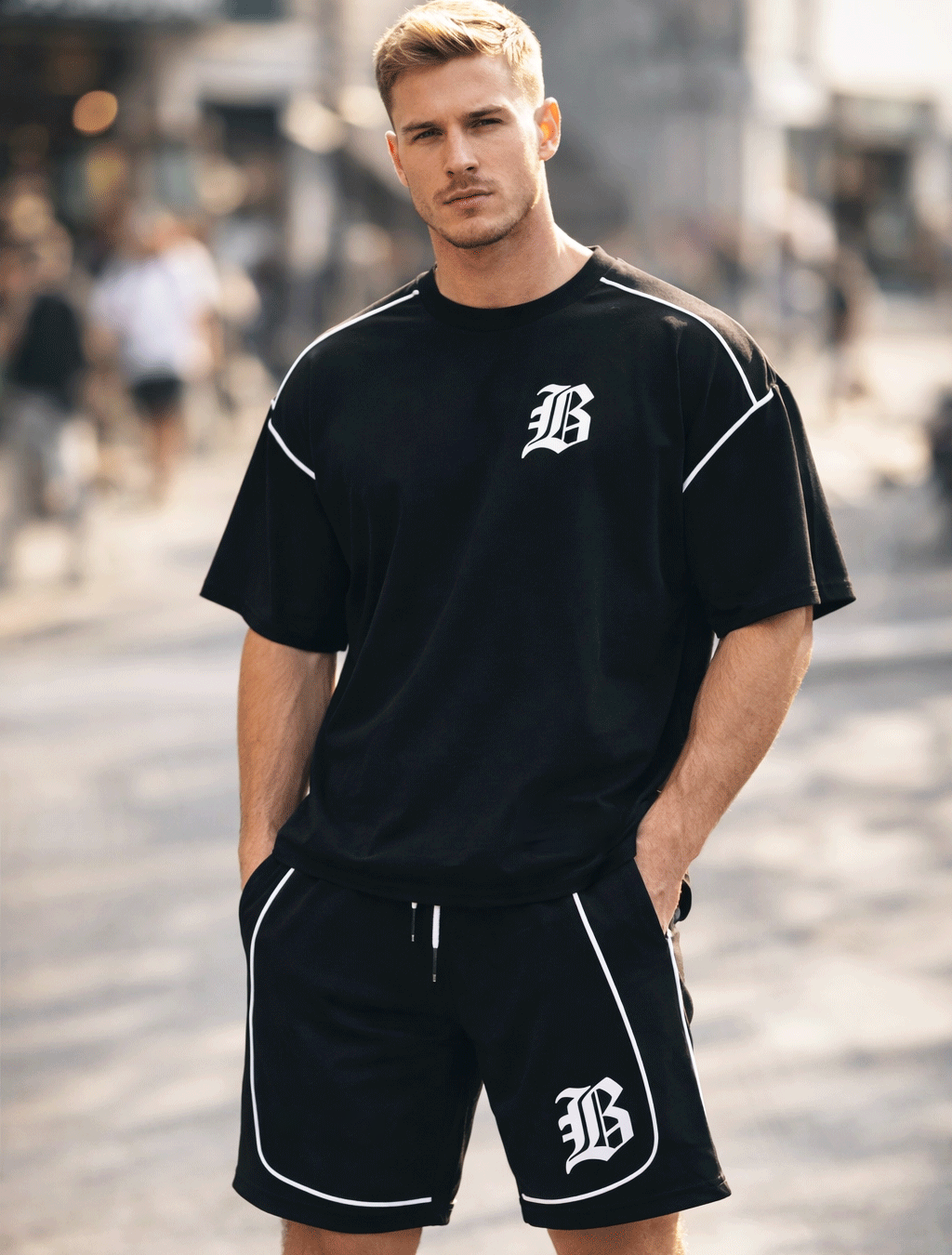 Blackline Oversized Co-Ord Set