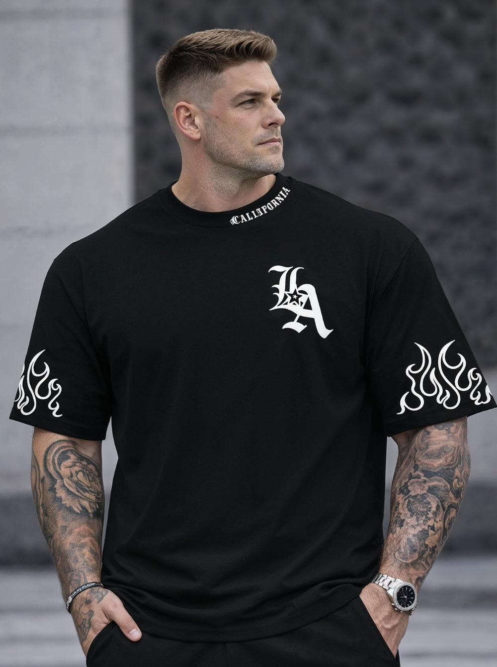 California Flames Oversized T-Shirt