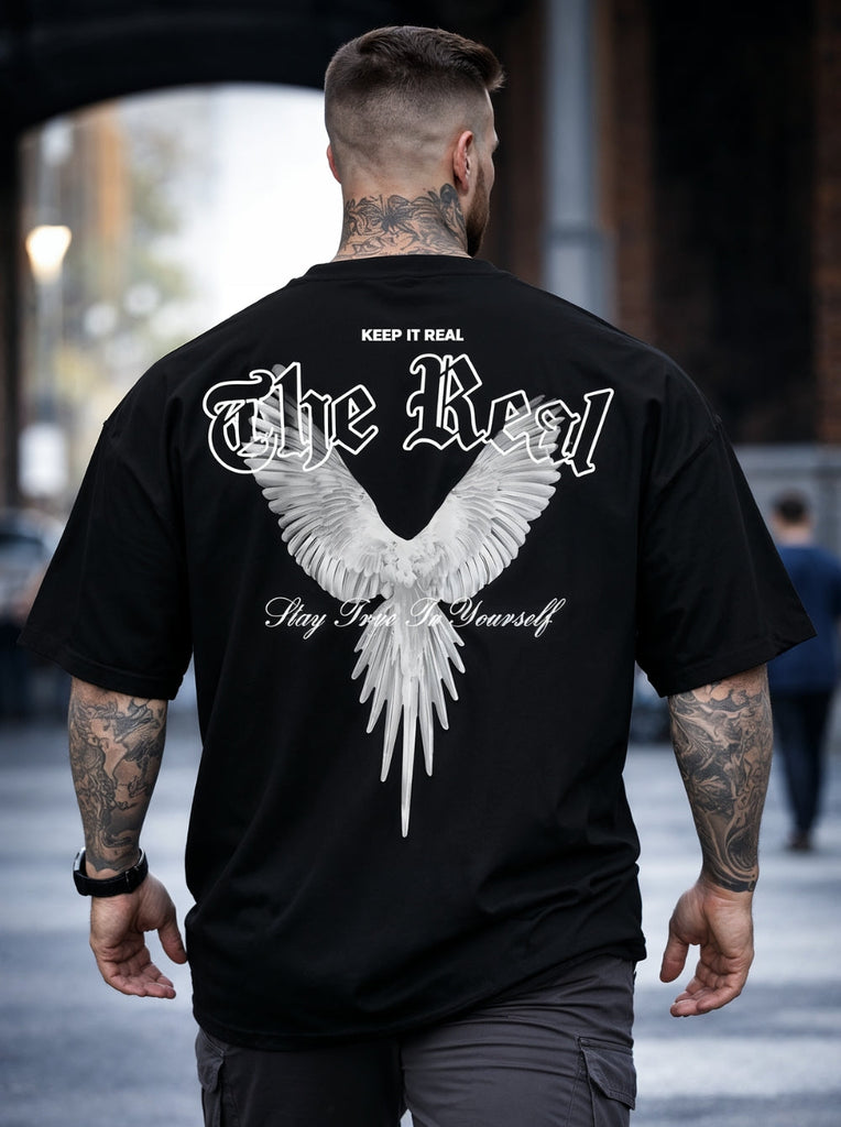 Keep It Real Oversized Tee – Axe And Power